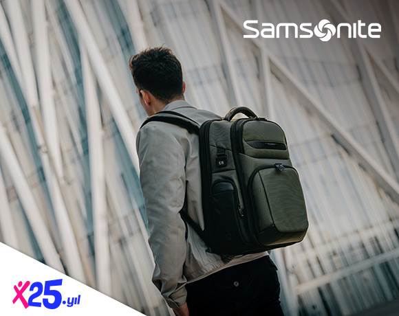 Samsonite'ta 2.000 TL MaxiPuan!