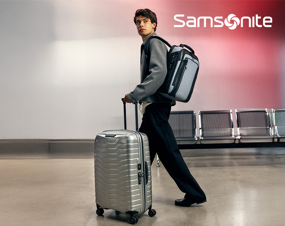 Samsonite'ta Peşin Fiyatına 6 Taksit!